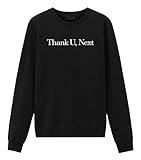 Ariana Grande Thank U Next Sweatshirt Pullover Black M