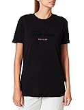 Replay Damen W3506 T-Shirt, Schwarz (098 Black), M