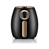 KSDCDF Air Fryer, (1liter) elektrischer Heißluftfräser Ofen Oilllos Herd mit LCD Digital-Bildschirm und Nichtstick, der PO, 1200W (braun)