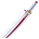 LHONG Schwert Valley Dämonentöter Cosplay Schwerter, handgemachte Katana Samurai Schwert Holzklinge, lustige Ritter Multi-Style Exquisite V