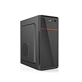 M&M Computer Dresden Intel Value PC, 4GB DDR3-RAM, 1TB SSD Festplatte, 1000GB HDD, Asrock Mainboard mit integrierter Intel Celeron DualCore CPU, MS-Windows 10 Home, preisw