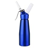 QINGGANGLING999 Sahnespender Professioneller Grade-Schlagsahne-Dispenser, Whipper-Kuchen, der Werkzeug dekorieren ist (500ml) Schlagsahnebereiter (Color : Blue)