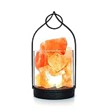 ErZhuiZi Himalaya Salzlampe Teelicht USB Salzsteinlampe LED Salzkristall-Lampe Salzstein Salzlampe Kristal Lampe für Schreibtisch, Z