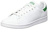 adidas Originals Mens Stan Smith Vegan Sneaker, Footwear White/Green/Footwear White,43 1/3 EU
