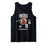 Motivation Business Krypto Währung Erfolg Bitcoin Tank Top