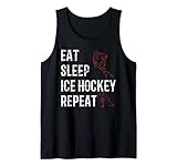 Eat Sleep Eishockey Repeat I Eishockeyspieler Tank Top