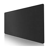 TTCI-RR Mauspad Computer Mauspad Gamer Mouse-Pads Große Gaming Mouse Pad Schreibtisch Tastatur Maus Teppich Gaming Zubehör für Computer (Color : Black, Size : 40x90cm)