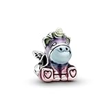 PANDORA Charm 'Bruno das Einhorn' bunt 799353C01