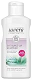 lavera Eye Natural Make-up Remover ∙ Augen Make-up Entferner ∙ Für empfindliche Haut geeignet ∙ Vegan Naturkosmetik Natural Make-up Bio Pflanzenwirkstoffe 100% natürlich 3er Pack (3x 125ml)