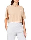 FILA Damen WOMEN ELLASYN cropped tee T-Shirt, Cuban Sand, XS