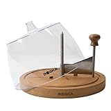 Boska Käseschaber Amigo mit Glocke/einfach zu verwenden/hält Käse langer frisch/Holz/Kunststoff/B