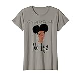 Damen Unapologetisch Kinky Keine Lauge Natürliches Haar Afro Puff T-S