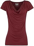 Black Premium by EMP Emma Frauen T-Shirt Bordeaux S