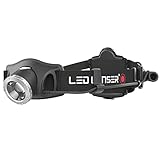 Ledlenser 7297 H7.2 LED Stirnlampe, sehr helle 250 Lumen, 30 Stunden Laufzeit, batteriebetrieben, fokussierbar, schwarz, inkl. B