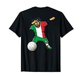 Dabbing Rottweiler Italien Trikot Italienische Volleyball-Liebhaber T-S