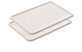 BranQ - Home essential BranQ Schuhablage aus Kunststoff, PP, Creme, 2-p
