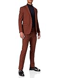 ESPRIT Collection 090EO2M302 Business-Anzug Hosen-Set, Herren, Braun 52 EU