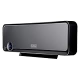 Black+Decker BXWSH2000E - Keramische Wandheizung für das Badezimmer mit digitalem Thermostat, 2000 W, Programmierer, Fernbedienung, LED-Display, PTC-System, O