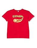 Supportershop Kinder Spanien Fan T-Shirt Rot 10 J