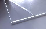 Cuadros Lifestyle Acrylglas | PMMA | transparent | glasklar | UV beständig | beidseitig foliert | im Zuschnitt | 4 mm stark | 30x30 cm / 2er Pack