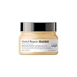 L'Oréal Professionnel | Reparierende Haarmaske für strapaziertes und trockenes Haar, Mit Quinoa, Serie Expert, Absolut Repair Gold Maske, 250