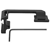 Entatial Verlängerungsplatte für die Verlagerung von Kaltschuhen Robuste Aluminium-Kamerahalterung für Sony A6000 A6300 A6400 A6500