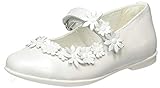 PRIMIGI Jungen Mädchen Ballerina Bambina Mary Jane Halbschuhe, Weiß (Bianco 5437000), 33 EU