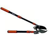 Garten Primus Astschere, Astamboss - Ratschenschere, schwarz/orange, 67 x 28 x 3,5 cm, 01100