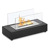 Feuerstelle Desktop Tragbare Bacher Bioethanol Kamin Indoor- und Outdoor Dekoration Ornamente, längst verbrennende Z