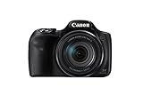 Canon PowerShot SX540 HS Digitalkamera (20,3 MPCMOS-Sensor, 50-fach Ultrazoom, 100-fach ZoomPlus, WiFi, Full HD) schw