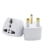 ZXTQW Reise Adapter 1PC UK. Steckverbinder Universal. US EU AU. Konverter an UK AC. Travel Wall Power Plug Ladegerätadapter in Irland Singapur Malaysia Reisesteckeradap