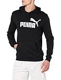 PUMA Herren Sweatshirt ESS Hoody TR Big Logo, PUMA Black, S, 851745
