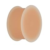 Treuheld® | 8mm Hider Plug/Flesh Tunnel Retainer | Hautfarben | Silikon | Das Original | Hochwertig & H