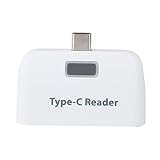 Agatige USB-C-SD-Kartenleser, Typ-C-Speicherkartenleser SD-auf-USB-C-Adapter, USB-C-auf-SD-Karte für PC, Telefon(Weiß)