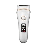 ZUDULUTU Elektrischer Rasierer für Damen, kabelloser Nass- und Trockenhaarentferner, Haarentfernungsrasierer mit LCD-Display, gründlich und sanft, für Arme und Beine, Achseln, Intimb