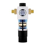 LITINGT Wasservorfilter, Schlickfilter, automatischer Rotary-Abkratzen Vorfilter, Haushalt Ganzes Haus Rückspülung Reines Kupferfilter 4T / h gro?er F