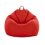 PENGYUYAN Sofa Beanbag maschinenwaschbar Unterstützung der Körperhaltung Sitzsack Hülle Stofftier Aufbewahrung Tasche für Kinder e Erw