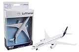 herpa RT4134 86RT-4134 – Airbus A350, Lufthansa Single Airplane, Wings, Modellflugzeug mit Standfuß, Spielzeug Flieger, Modellbau, Miniaturmodelle, Sammlerstück, Metall - Maßstab 1:500