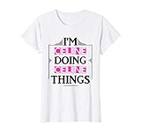Damen I'm Celine Doing Celine Things Vornamen Spruch Geschenk T-S