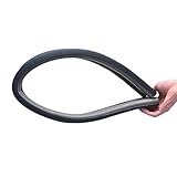 YFCTLM Dichtungsstreifen 2 stücke 93cm Türboden Dichtungsstreifen Schalldämmung Tür und Fenstergummi Gummistreifen Unter Türzug Wachwindstaub (Color : Gray)