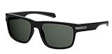 Polaroid Unisex-Erwachsene PLD 2066/S Sonnenbrille, Schwarz (MTT Black), 55