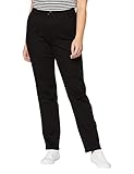 BRAX Damen BX_Carola Straight Leg Jeans, Schwarz (Clean Black Black 2), W29/L34 (Herstellergröße: 38L)