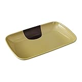 Denesen Untertasse, schnell getrocknet, Zubehör-Sets für Lodging HouseCanteenCookingCake ShopVilla, 210 x 133 x 26 mm, Braun, 3 Stück Geschirr, Serviergeschirr, Tisch, Kü