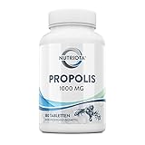 Propolis 1000mg | 180 hochdosierte Propolis Tabletten | Natürliche Unterstützung des Immunsystems, Linderung von Halsschmerzen und starkes Antiox