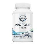 Propolis 1000mg | 180 hochdosierte Propolis Tabletten | Natürliche Unterstützung des Immunsystems, Linderung von Halsschmerzen und starkes Antiox