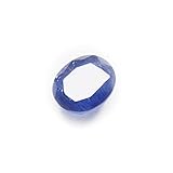 55 ct Blau Saphir 5,5 Karat natur Original Oval Lose E