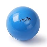 PetPäl Robuster Hunde Ball Naturkautschuk Hartgummi - Hundeball Ø 7cm - Hundespielball aus Vollgummi - Hundespielzeugball Springt Gut - Flumi Bounce Kauspielzeug - Spielzeug für H