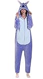 Yimidear Unisex Adult Pyjamas Cosplay Tier Onesie Nachtwäsche Nachtwäsche, Blue Stitch, L