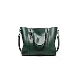 Wangchngqingstb Tasche Damen, Frauen Tasche Öl Wachs Frauen Leder Handtaschen Dame Hand Taschen mit Geldbörse Tasche Frauen Messenger Bag (Color : 8)