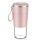 XGLIPQ Tragbarer Kleiner Mixer Für Zu Hause, Wiederaufladbarer USB-Fruchtmixer, Entsafter-Becher Für Saft-Smoothie Und Shakes, Für Babynahrung, Zuhause, Büro, Reisen, F